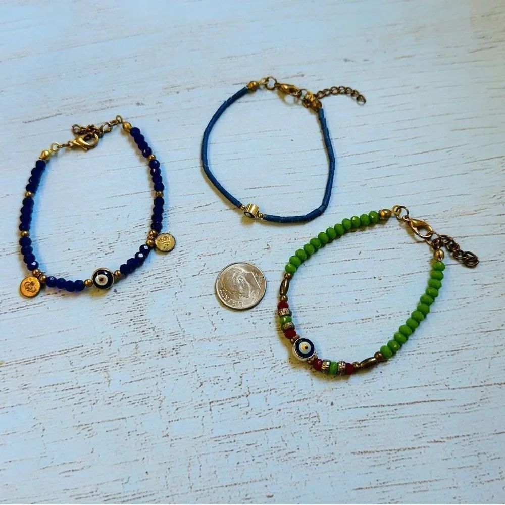 Eye Beaded Bracelet Bundle